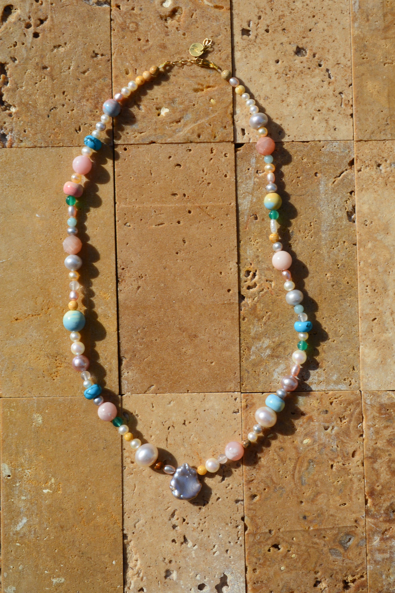 Turtle Lagoon pearl necklace