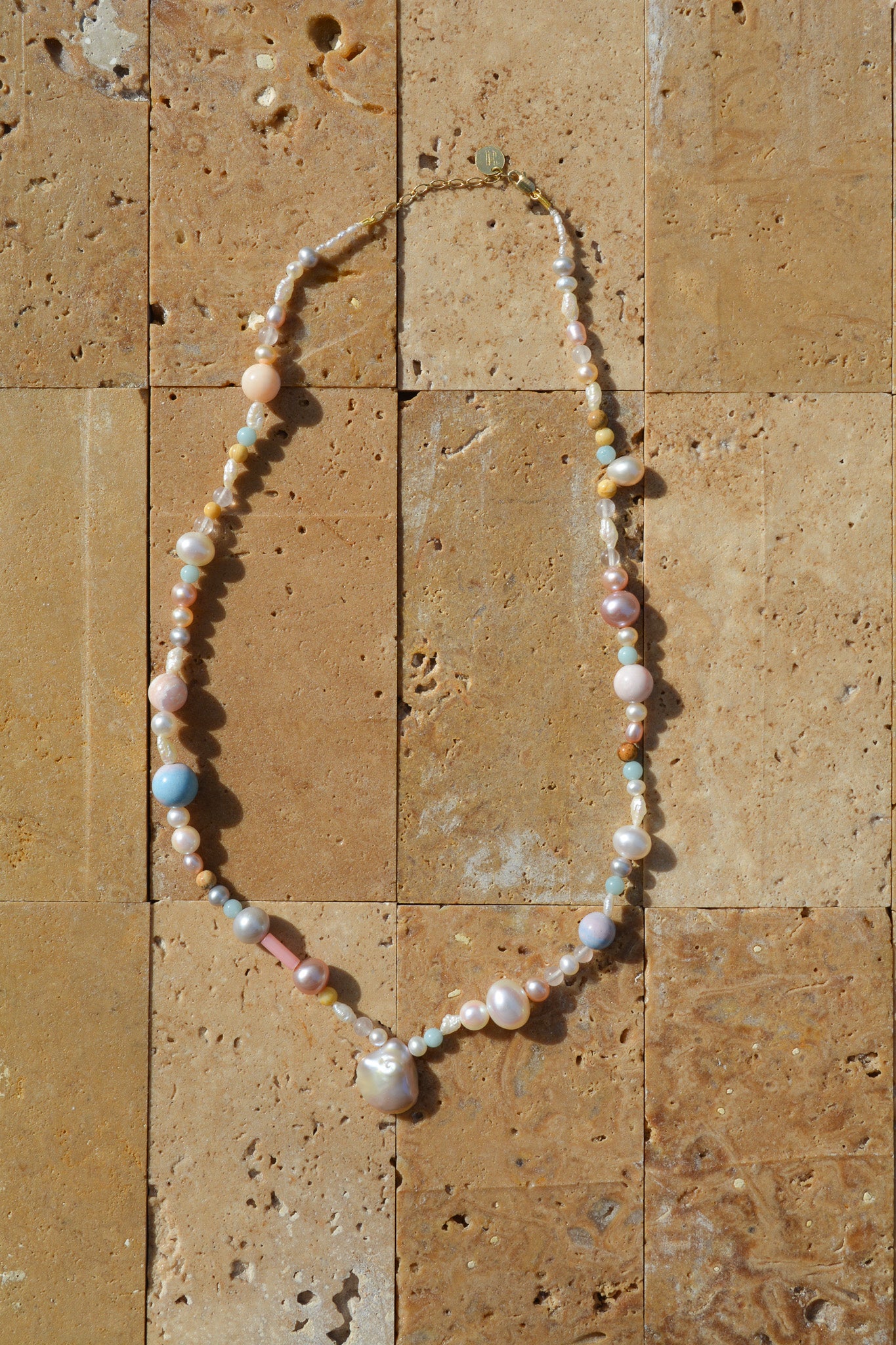 Pastel Dreams pearl necklace