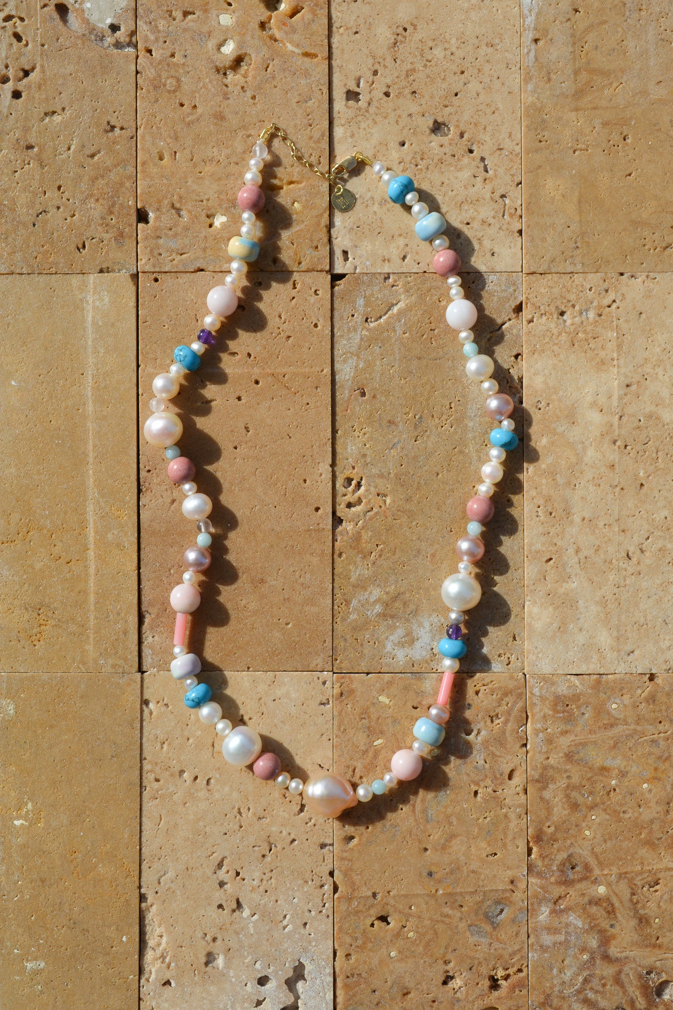 Palm Springs pearl necklace