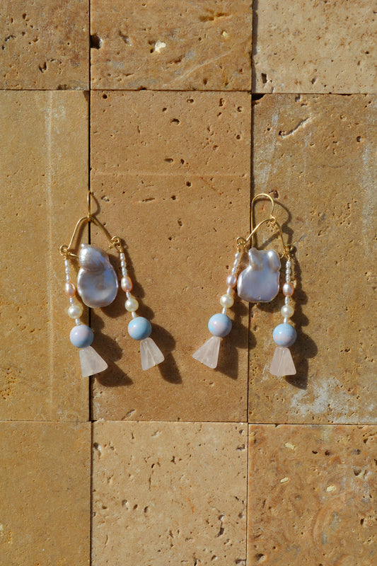 Misty Morning earrings