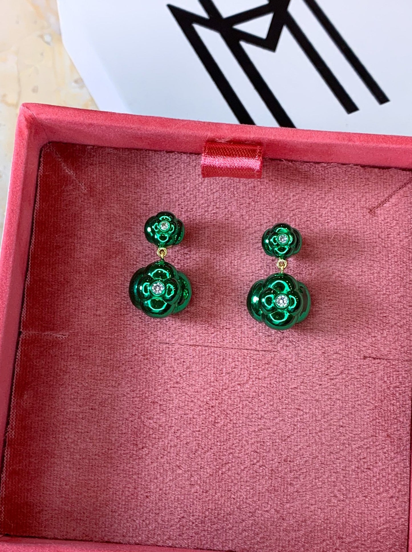 Halo Drop Earring